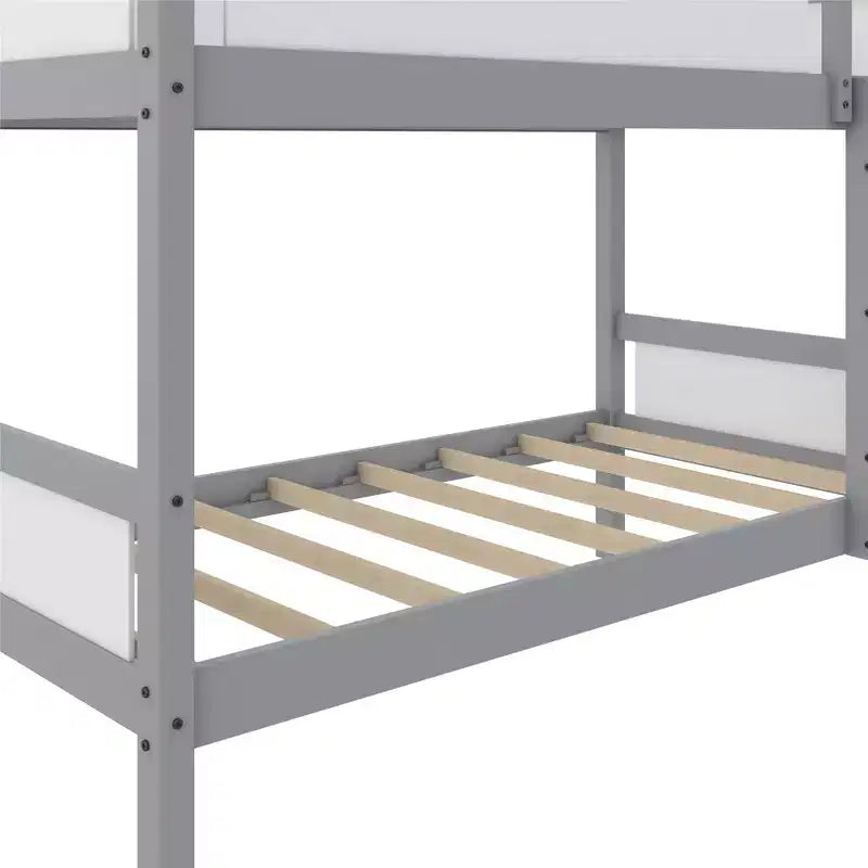 Lit superposé en bois pour enfants