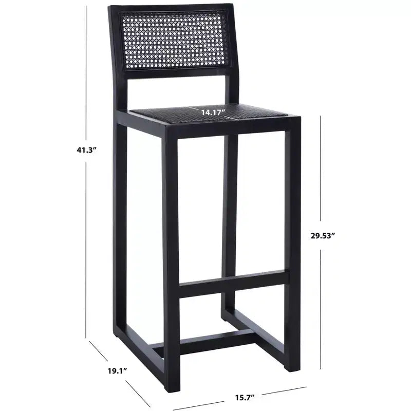 Tabouret de bar en rotin