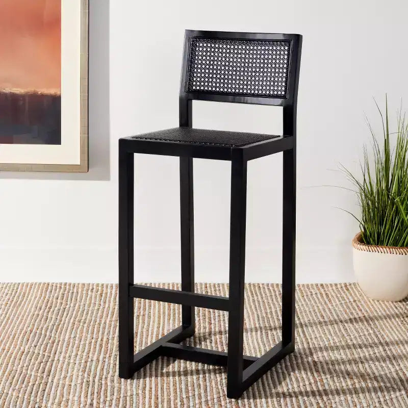 Tabouret de bar en rotin