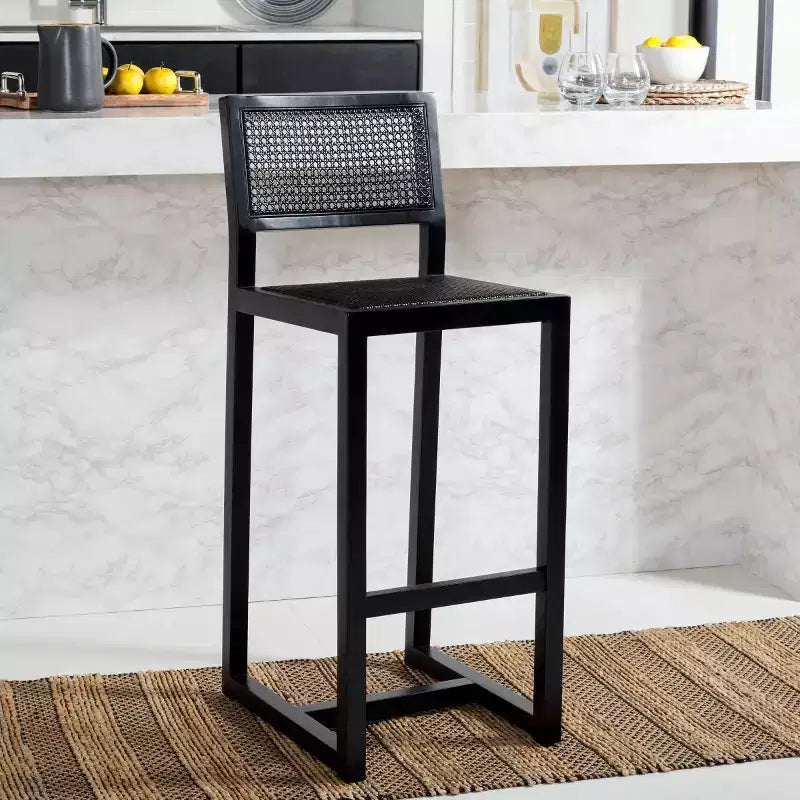 Tabouret de bar en rotin