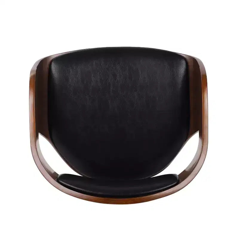 Tabouret de bar pivotant à 360°, tabouret de comptoir, chaise de salle à manger, tabouret de pub/cuisine, noir et marron