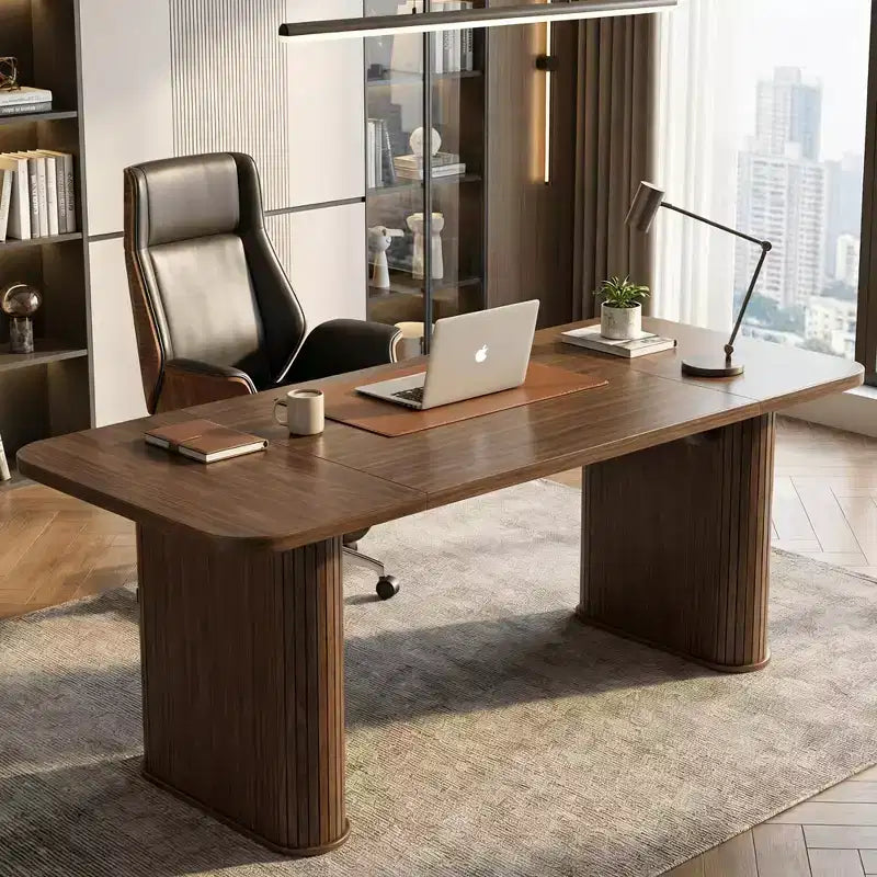 Table de salle à manger 160 cm pour 6 à 8 personnes, Table de cuisine de style campagnard avec grand plateau, Table à manger rectangulaire pour salle à manger, salon, cuisine