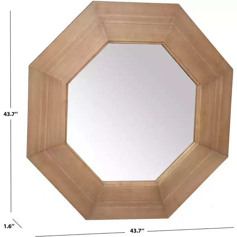 Miroir en bois