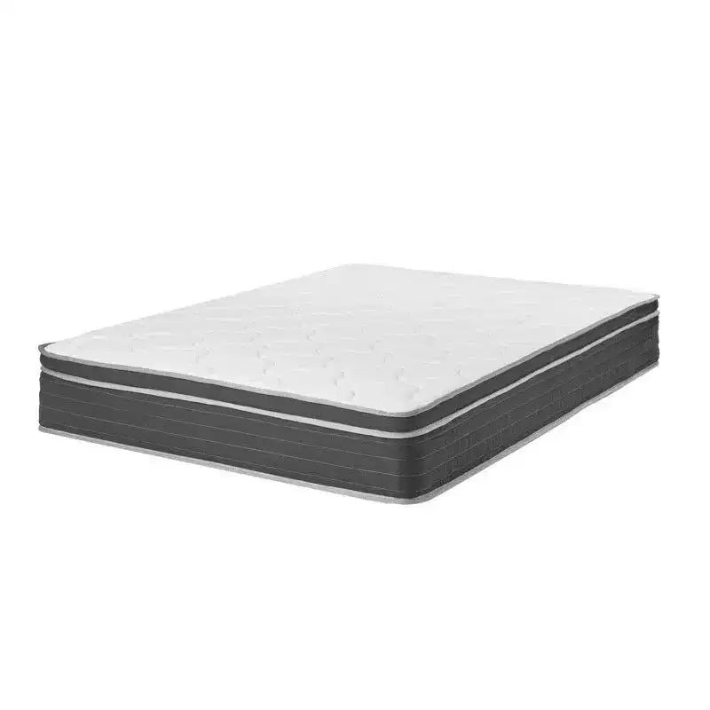 Matelas King à ressorts, housse respirante, fermeté moelleuse