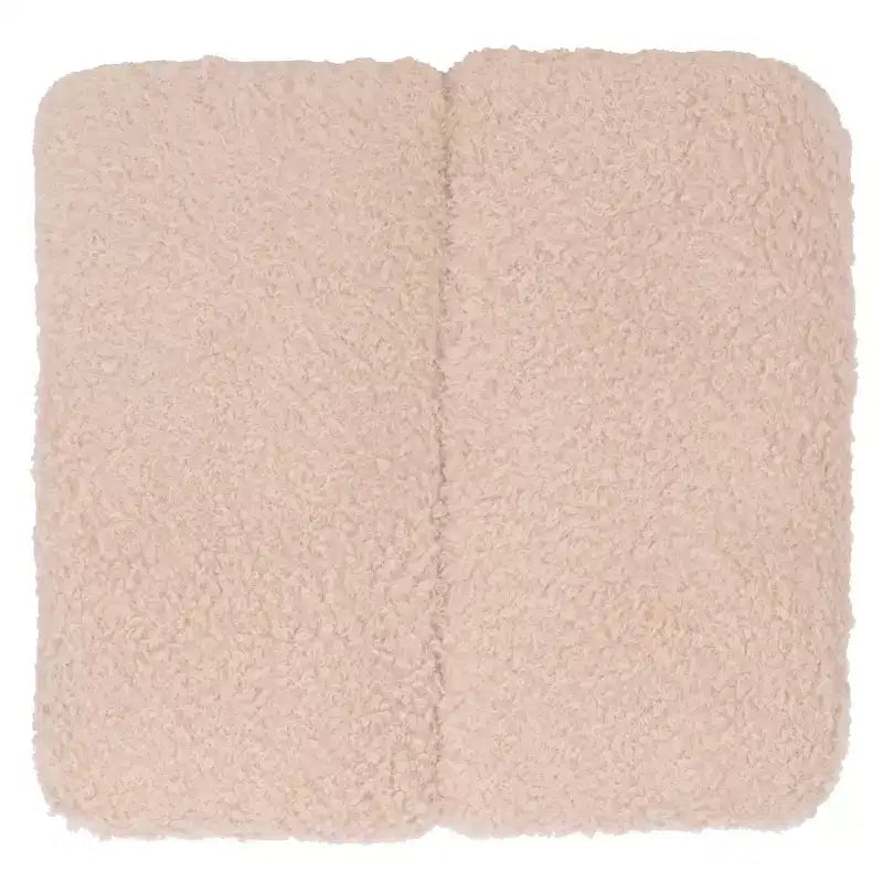 Pouf en tissu Teddy