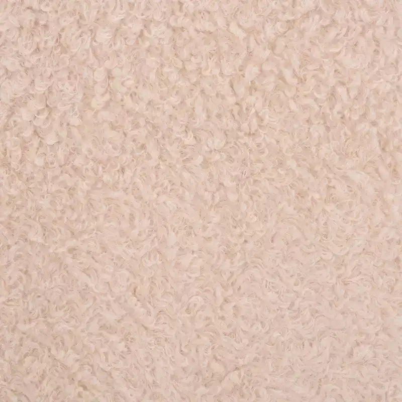 Pouf en tissu Teddy