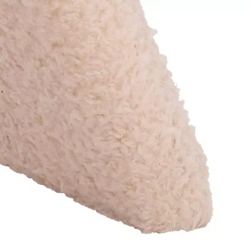 Pouf en tissu Teddy