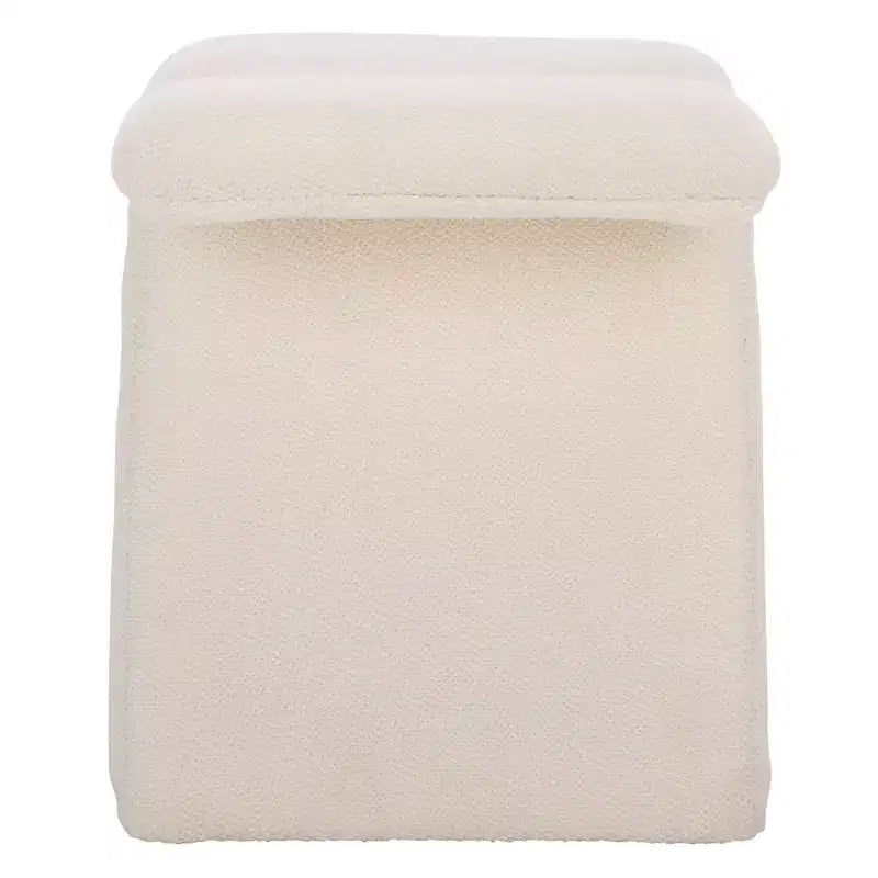Pouf en tissu Teddy