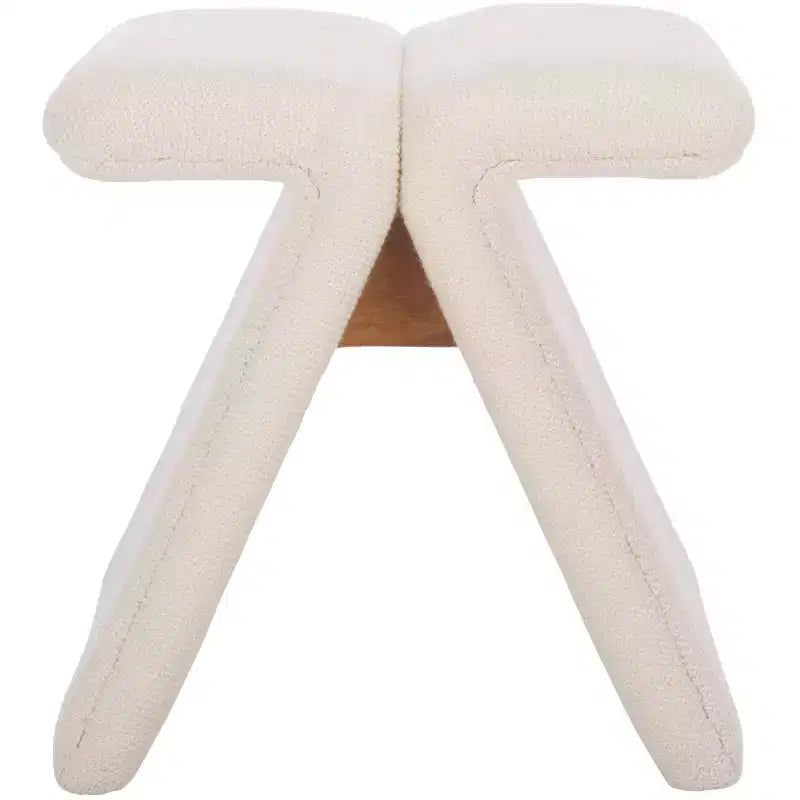 Tessabella Teddy Fabric Ottoman - SFV5799 - Safavieh Couture