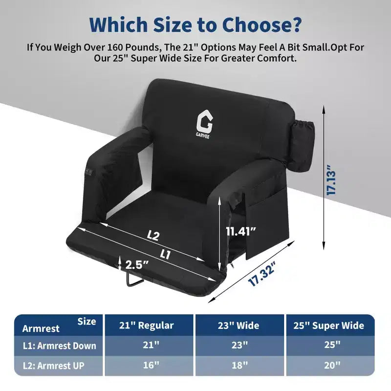 Coussin de siège de stade confortable, coussin de chaise de gradin ergonomique, durable, léger, portable, pour événements sportifs, arènes extérieures, activités récréatives